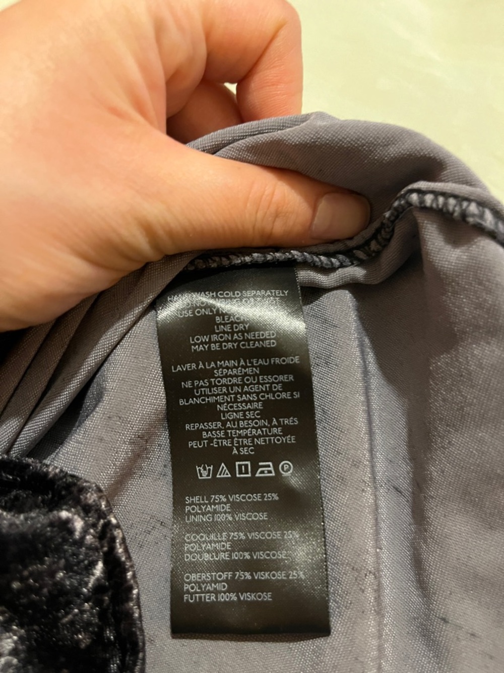 Anthropologie The Hadley Relaxed Buttondown Shirt by Pilcro: Velvet Edition - Picture 10 of 10